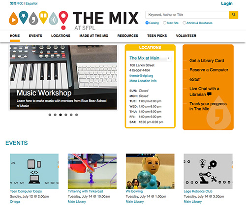 The MIX at SFPL